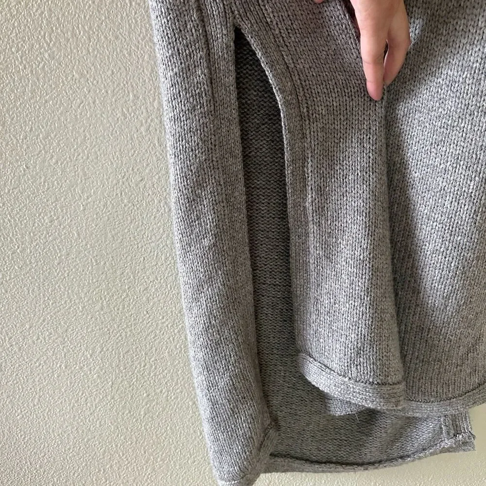 Anthropologie Nomad Morgan Carper Vesper Turtleneck Fringe Tunic Dress XS - Picture 5 of 8